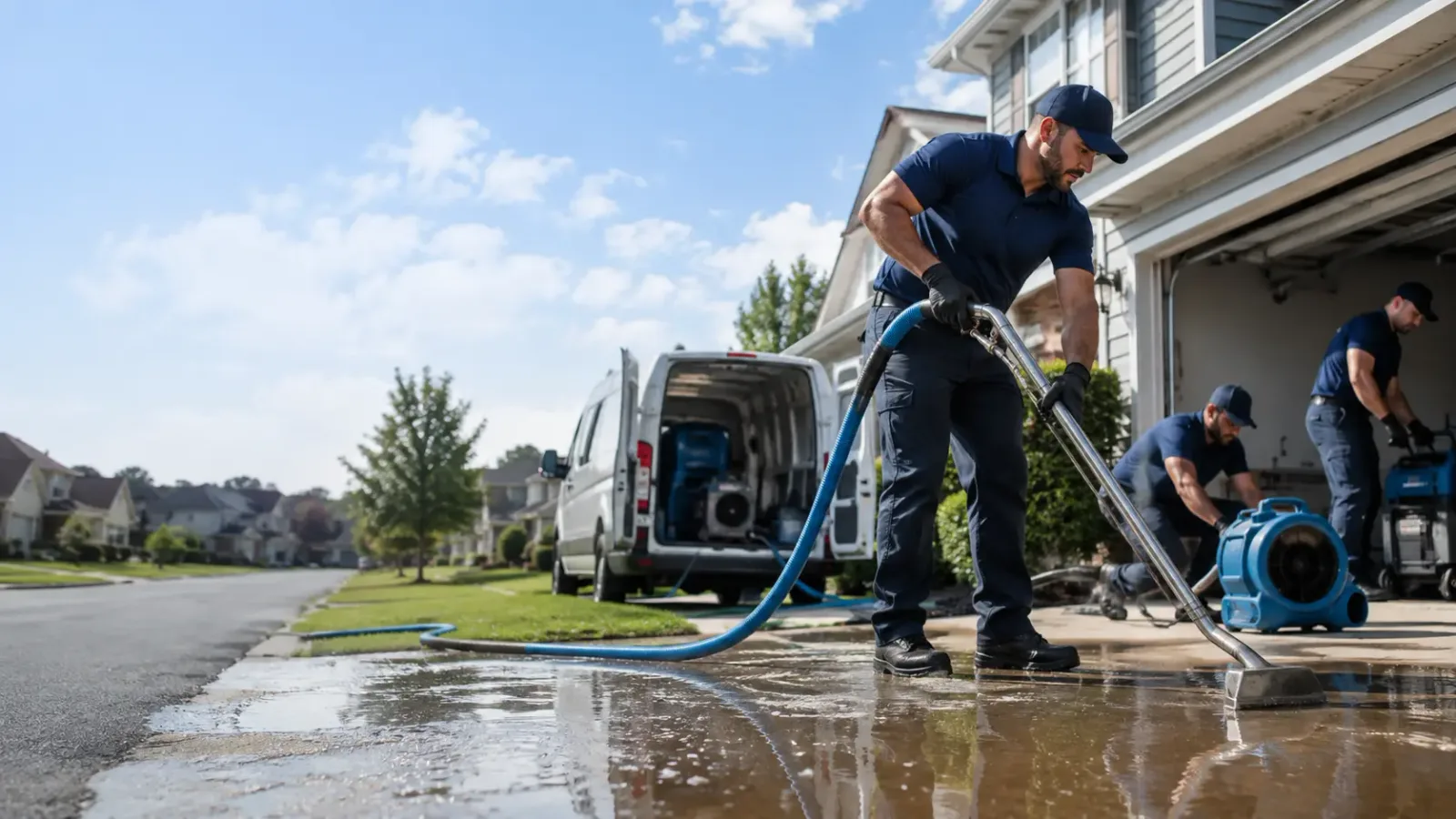 Flood Damage Restoration in Fairfax, OK